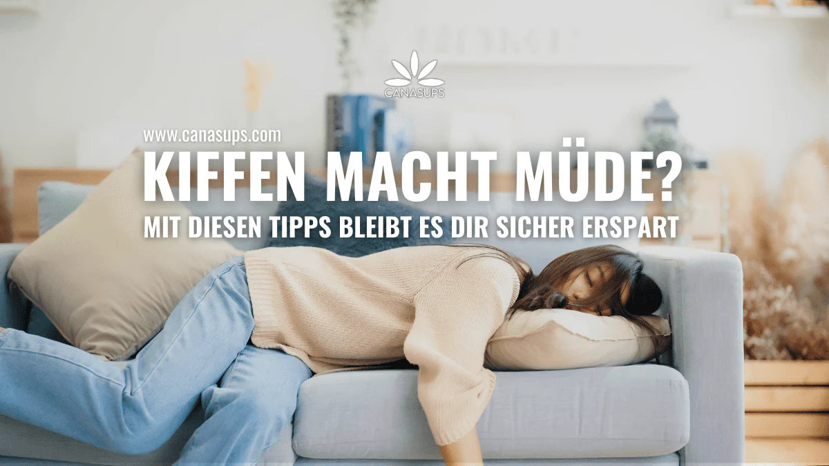 Canasups Kiffen macht müde? Mit diesen Tipps bleibt es dir sicher erspart