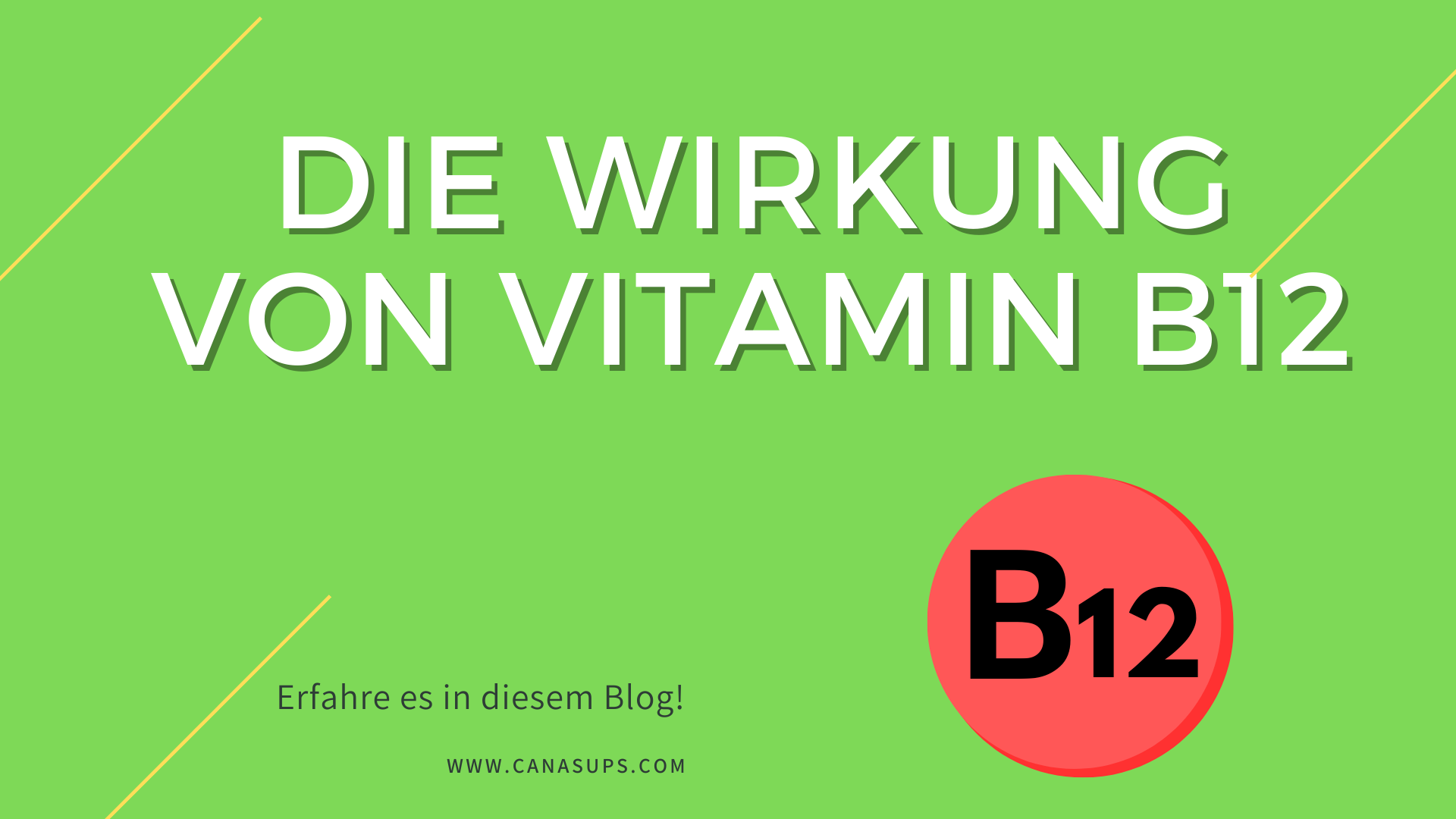 Wirkung Vitamin B12