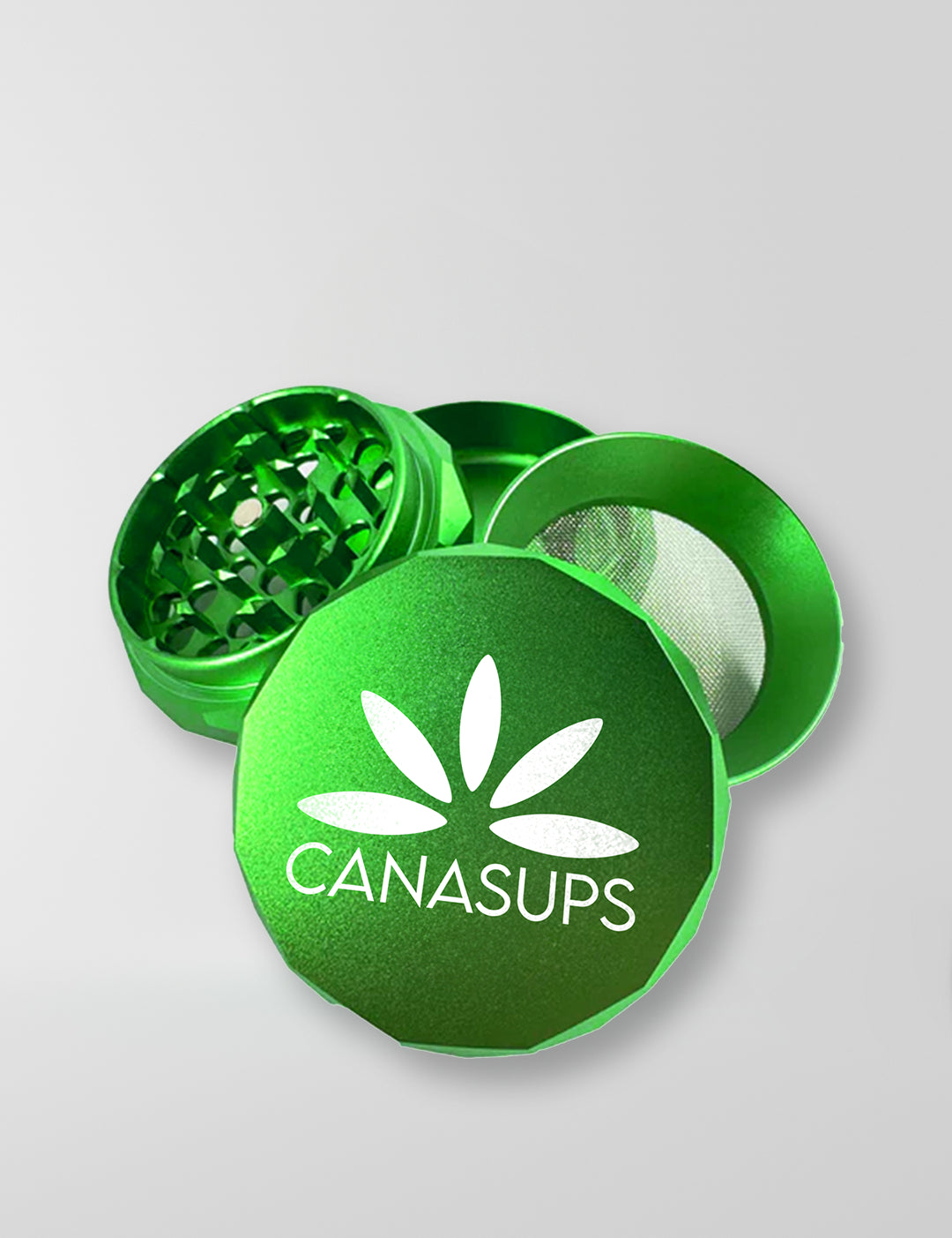 CANASUPS x NV | Pyramid Grinder - 4-teilig - Ø63mm - Canasups