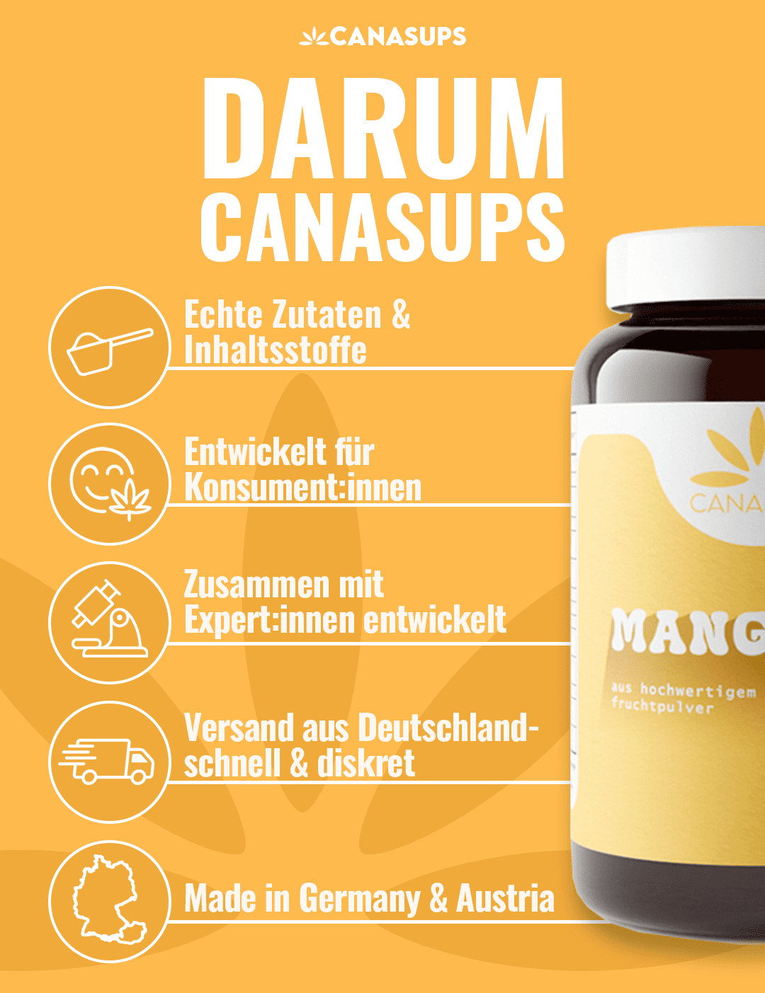 Canasups MANGO+ - Canasups