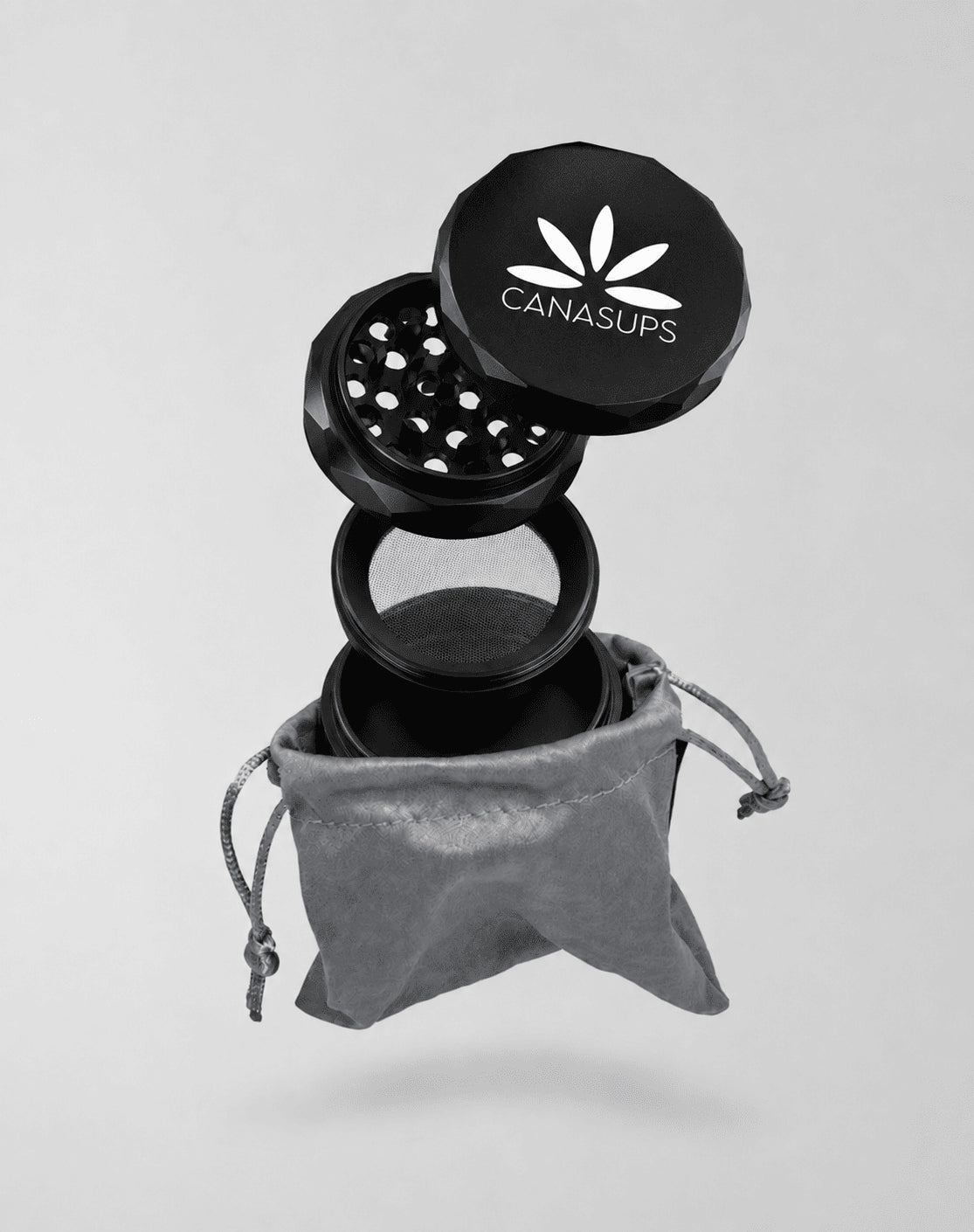 CANASUPS x NV | Pyramid Grinder - 4-teilig - Ø63mm - Canasups