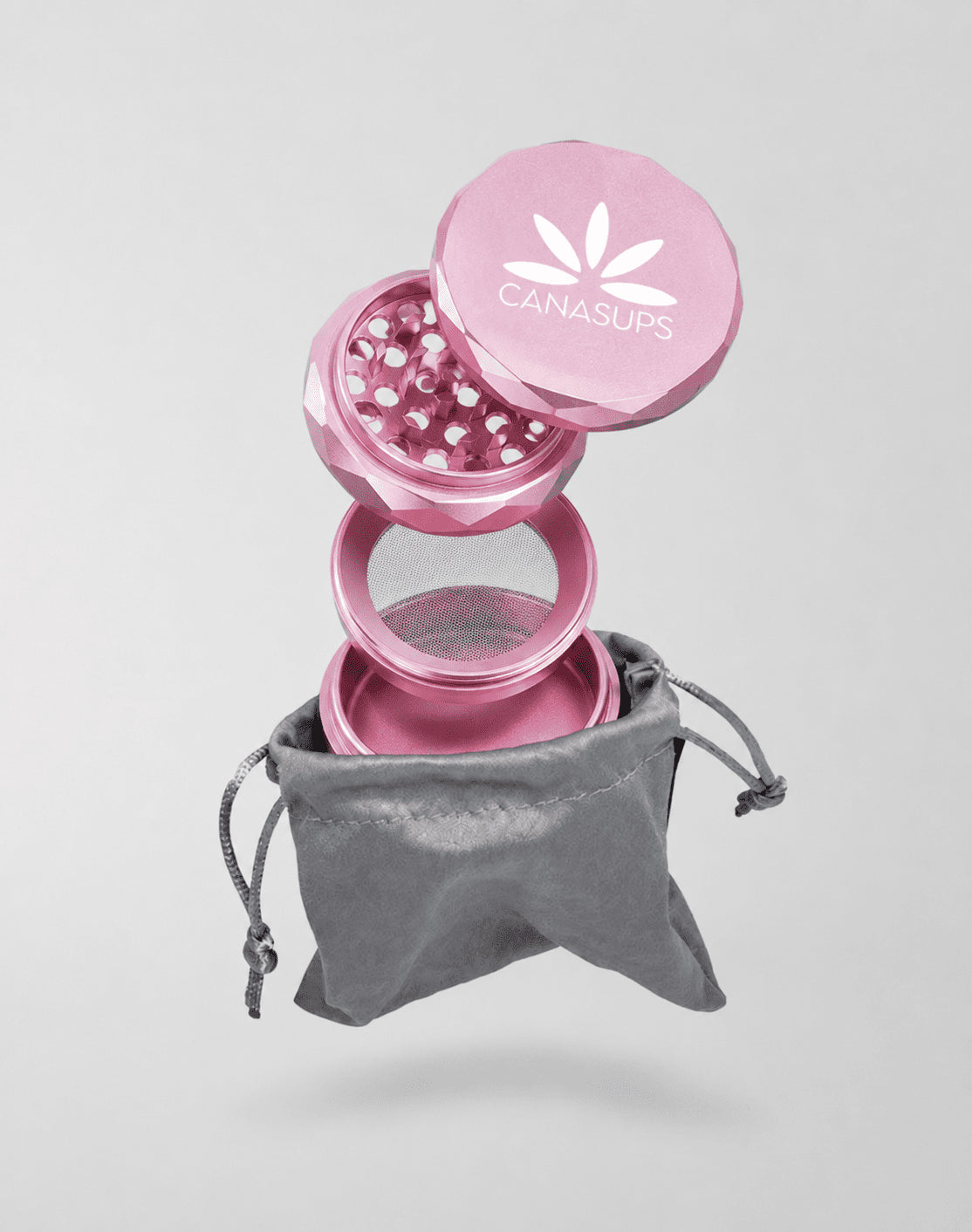 CANASUPS x NV | Pyramid Grinder - 4-teilig - Ø63mm - Canasups