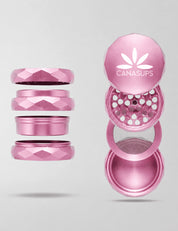 CANASUPS x NV | Pyramid Grinder - 4-teilig - Ø63mm - Canasups