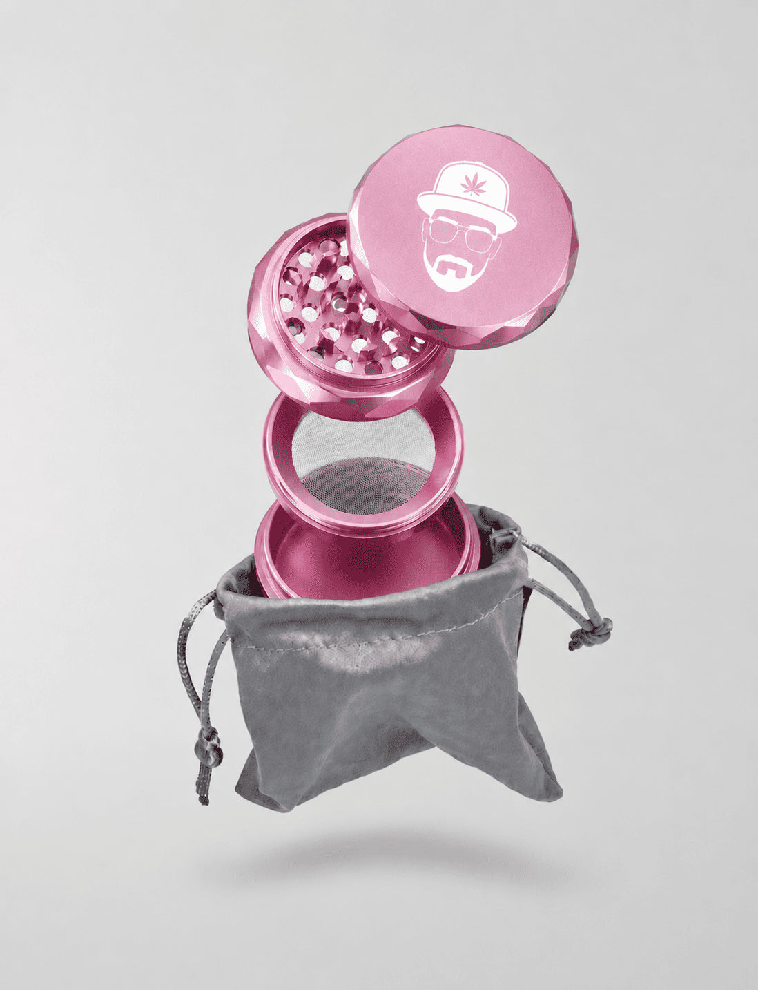 Mark Verkoster x NV | Pyramid Grinder - 4-teilig - Ø63mm - Canasups