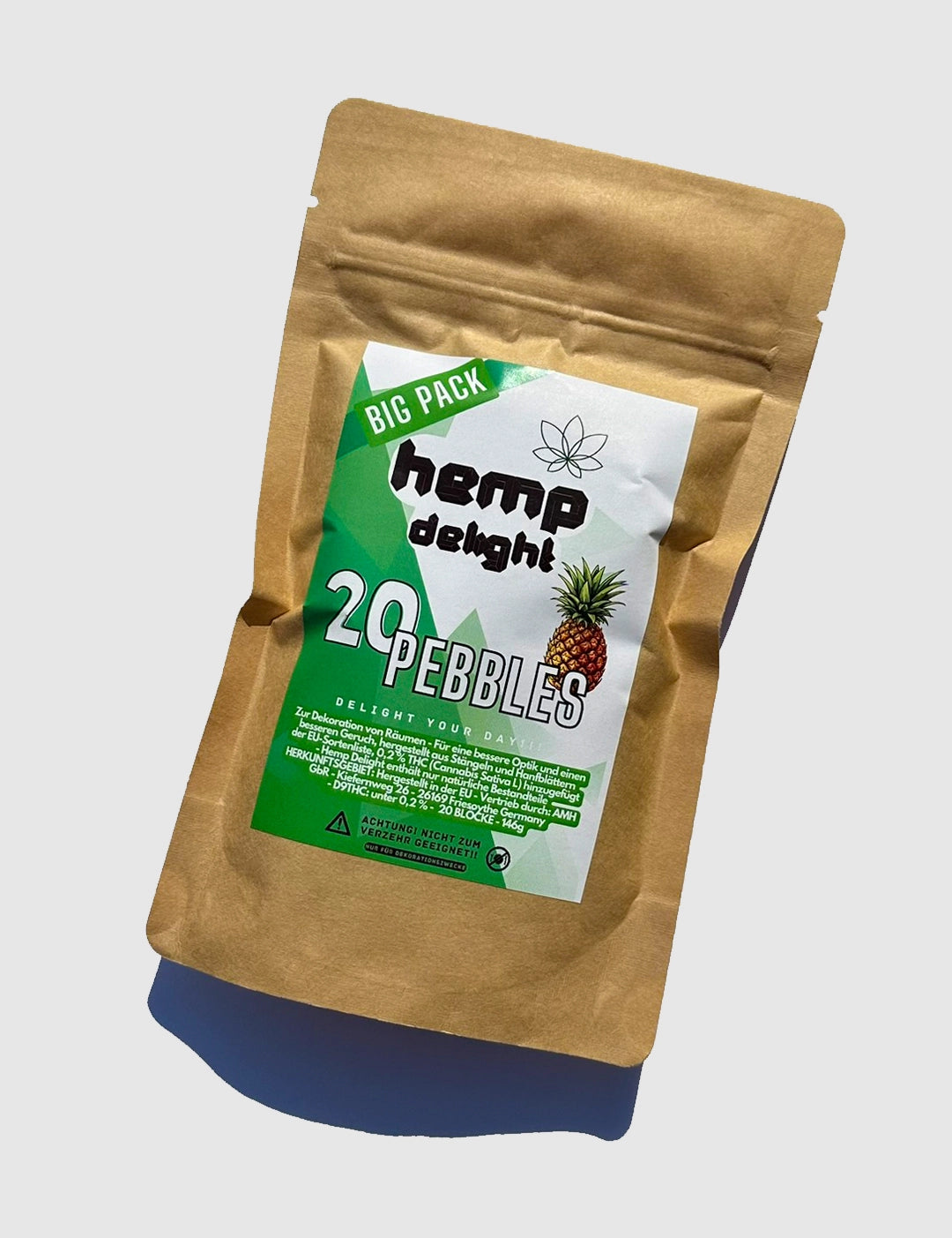 Hemp Delight PARTY PACK - Strong Blöcke PINEAPPLE - Canasups