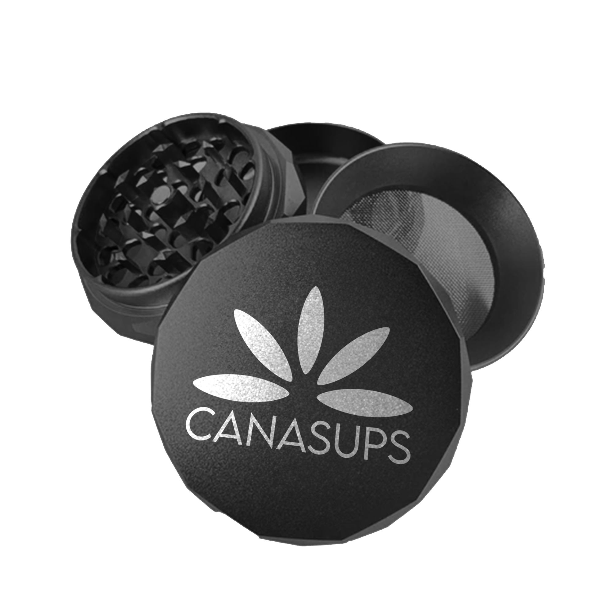 CANASUPS x NV | Pyramid Grinder - 4-teilig - Ø63mm - Canasups