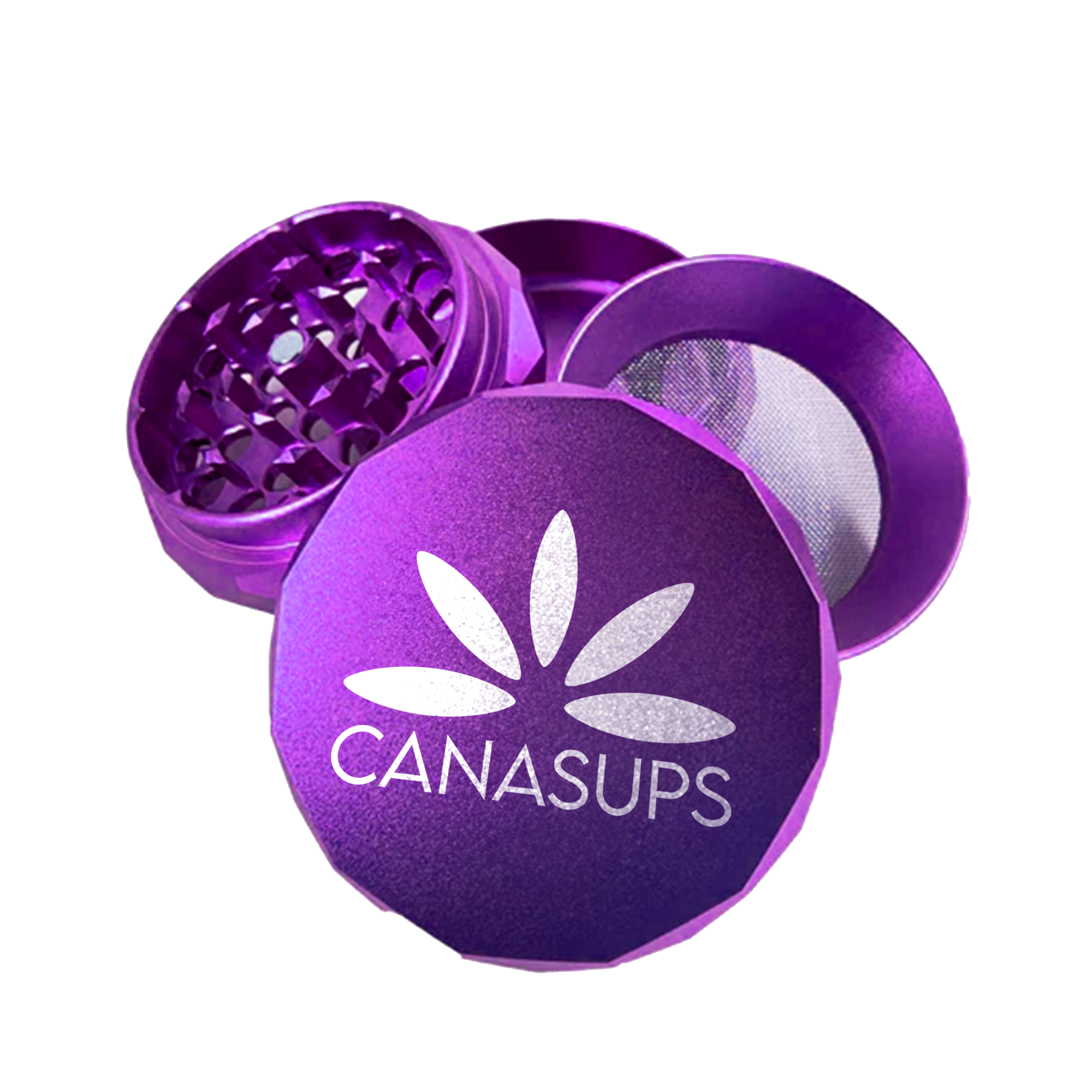 CANASUPS x NV | Pyramid Grinder - 4-teilig - Ø63mm - Canasups